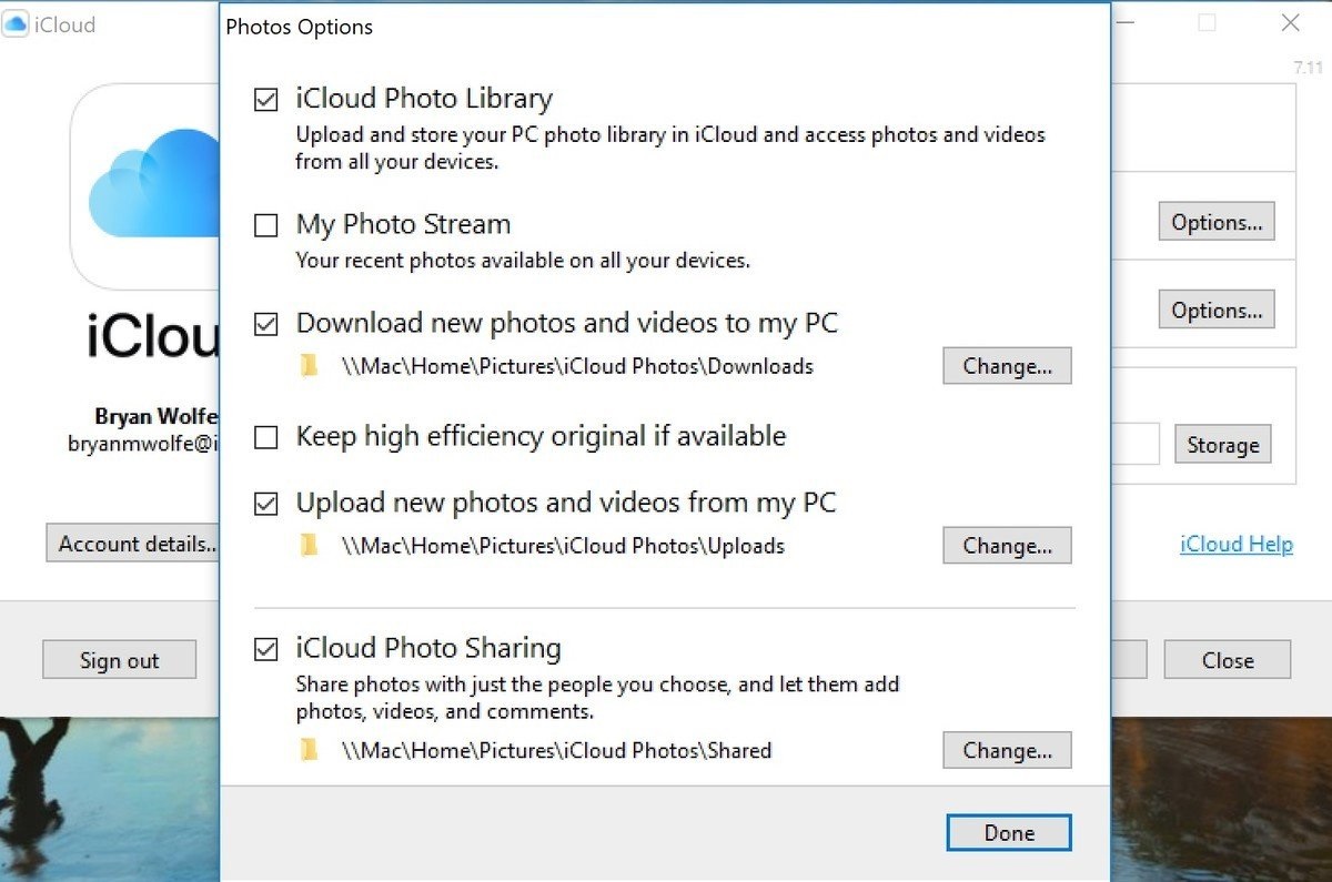 انتقال تصاویر به آیفون