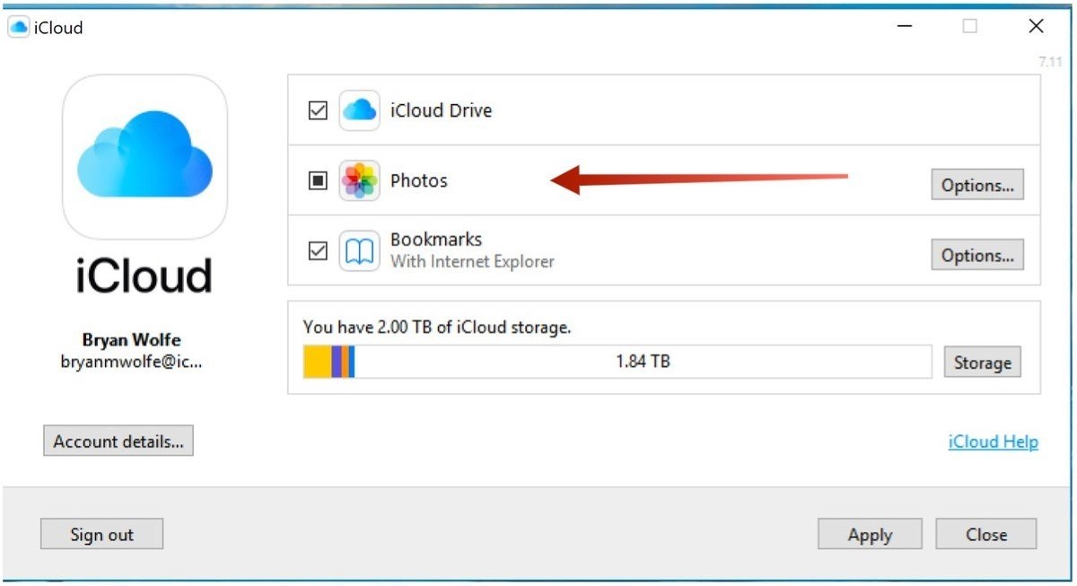 انتقال تصاویر به آیفون