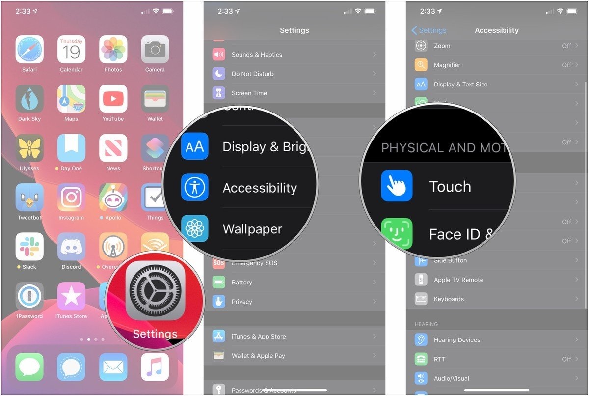 استفاده ماوس برای آیفون