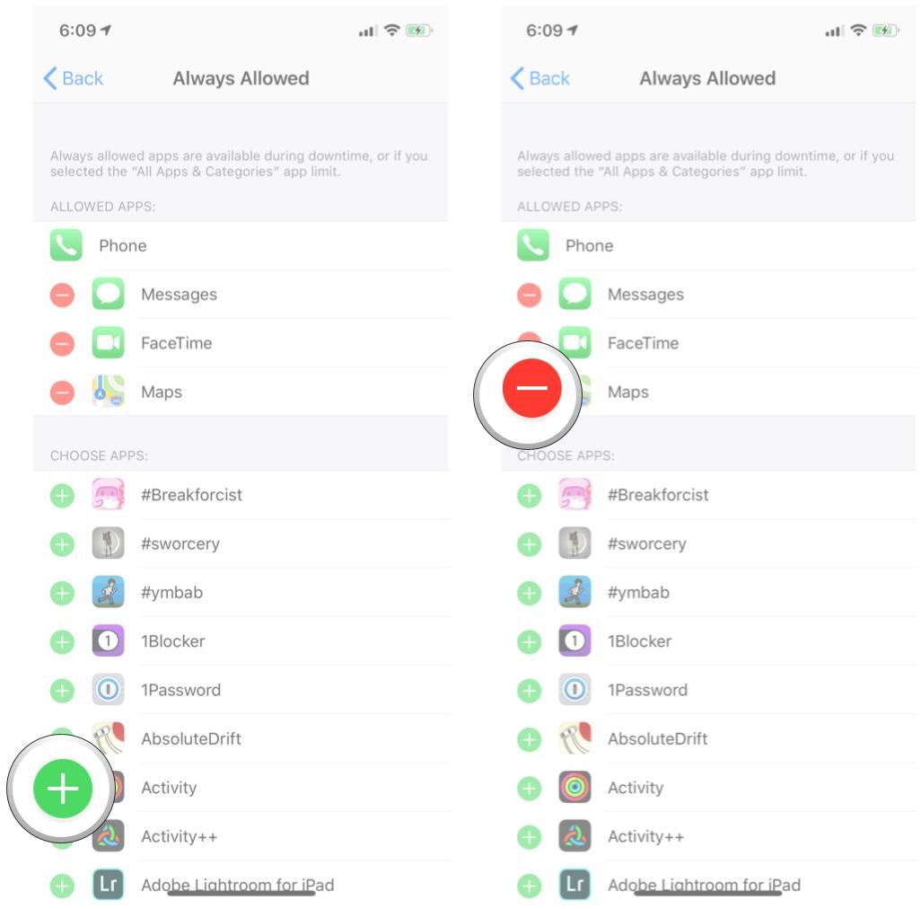 اسکرین تایم آیفون