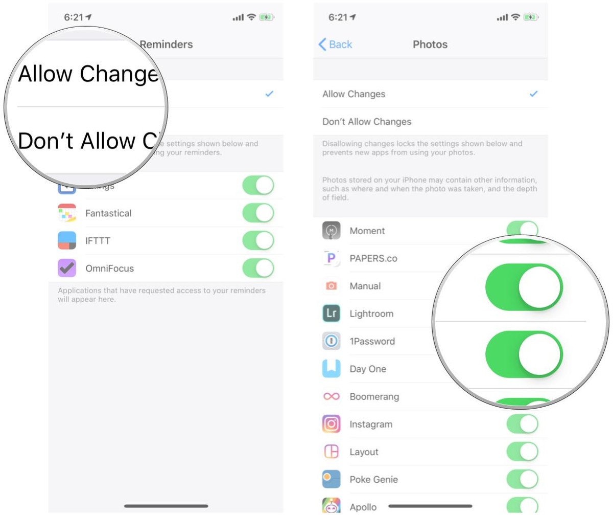 اسکرین تایم آیفون