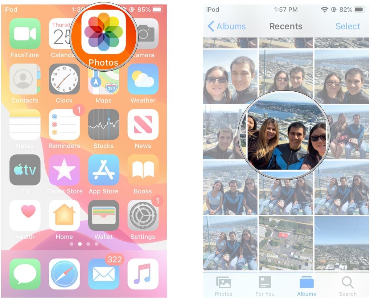 ویرایش عکس در آیفون