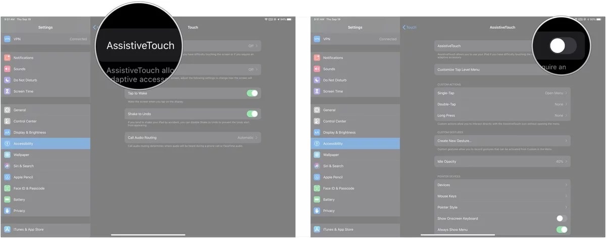 استفاده ماوس برای آیفون