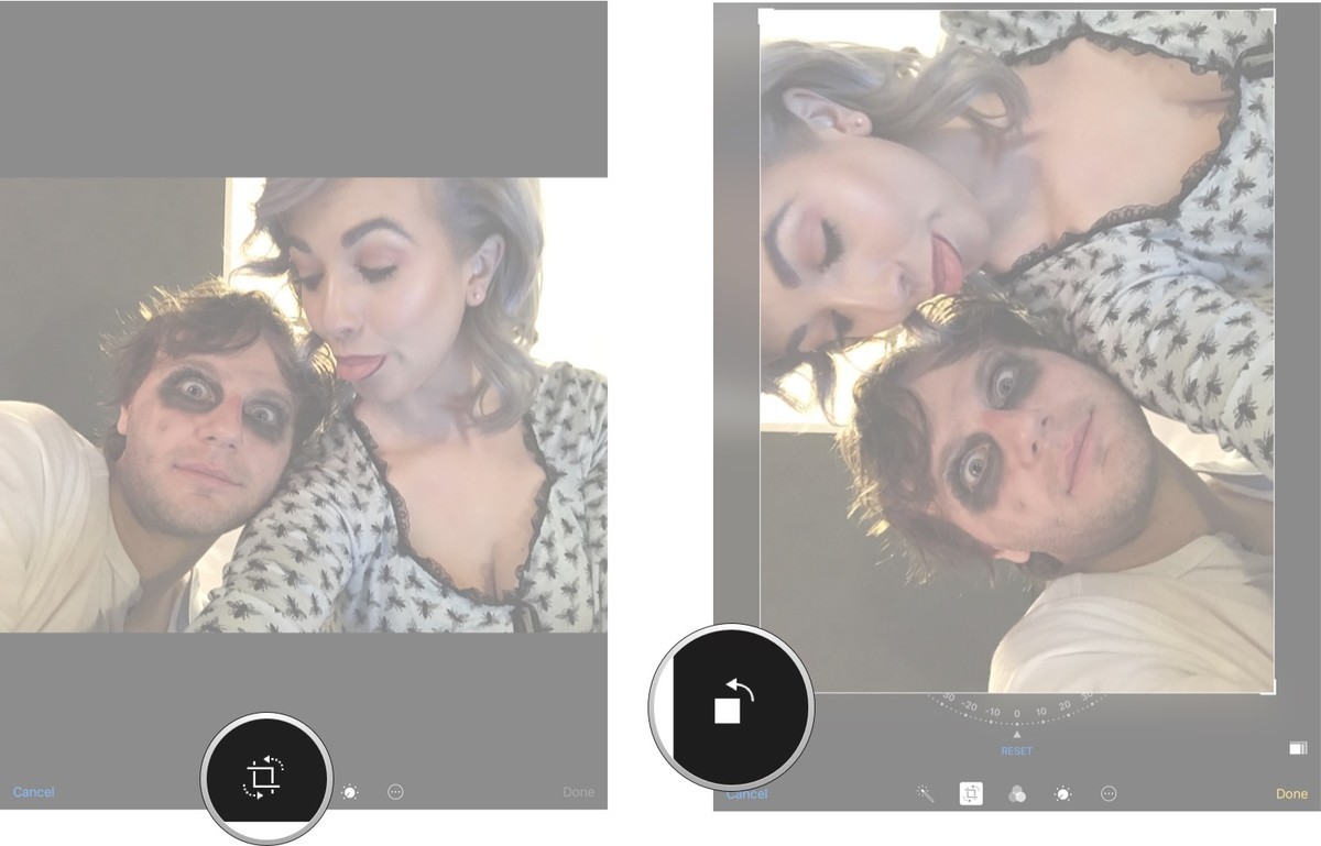 ویرایش عکس در آیفون